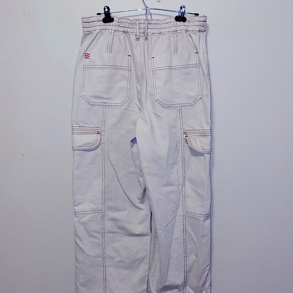Urban Outfitters BDG- Brand New White Cargo Pants - Picture 2 of 3